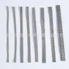 Máquina de esmaltado enhebrado correa trenzada 3.5MM correa de plomo correa de acero plano correa de acero inoxidable transportadora pintura correa de alambre