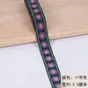 Encaje Bordado Estilo Étnico de 3.3 cm Minoría Étnica Amu Miao Ropa Cinta Falda Decoración Tejido Accesorios