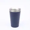 Vaso de Cerveza de Acero Inoxidable 304 Transfronterizo Alto Valor de Color Doble Capa 5oz Mini Copa de Vino Tinto Portátil para Exterior Vaso para Coche