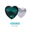Venta al por mayor del fabricante Fondo puntiagudo Corazón de melocotón Strass Corazón de strass Vidrio de cristal con strass DIY Pegatina para teléfono móvil Accesorios Material auxiliar para ropa Strass