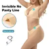 Conjunto de Sujetador de Triángulo con Costilla Sin Costuras Inalámbrico de Tirantes Anchos y Tanga para Mujer Zhanrun Cross-Border Br16 Dd03