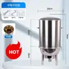 Barril BBQ de Acero Inoxidable para Asar Carne Pierna de Cordero Pollo Pato Estufa Eléctrica Parrilla BBQ Estufa Colgante Estofado Asado Doméstico Sin Humo Comercial