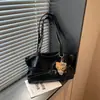 Bolso de Cuero Aceitado Vintage para Mujer 2026 Nueva Moda Versátil Bolso Tote Maillard Bolso de Hombro Sencillo para Viajes Diarios para Exportación