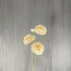 Nova Flor Artificial Peônia de 4 Cabeças Fundo para Salão de Casamento Decoração Suave Flor para Guia de Estrada Arranjo de Flores Flor de Mesa para Casa Flor para Exportação