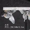 Diadema de novia DIY material estilo coreano corona diadema acrílico transparente color AB mariposa accesorios de corona para vestido