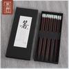 Hashis de madeira pontiagudos estilo japonês, hashis de madeira criativos, hashis personalizados para unhas, conjunto de hashis para sushi para uso em hotéis e residências
