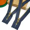 En stock Ykk No.. 4 Tiradores de Cremallera de Metal Bronce Antiguo para Jeans y Pantalones Casuales