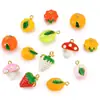 Acero Inoxidable Dopamina Colorido Hipocampo Tridimensional Gota de Aceite Colgante DIY Pendientes Hechos a Mano Collar Accesorios de Joyería