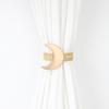 Hebilla de Cortina de Anillo de Resorte Simple Estilo Europeo de Gama Alta Sin Perforaciones Correas de Cortina Convenientes y Prácticas Venta al por Mayor