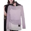 Cardigã fino de tricô com cordão estilo coreano, proteção solar, conjunto de saia curta branca de cintura alta, roupa de verão doce e estilosa de três peças para mulheres
