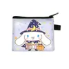 Bolsa de monedas de Halloween transfronteriza Serie Sanrio Dibujos animados Linda Bolsa Pequeña Almacenamiento Infantil Portátil Soporte para Tarjeta de Llave Venta al por Mayor