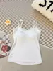 Camisola versátil estilo americano picante para mulheres, verão, retalhos de renda, justa ao corpo, valoriza a silhueta, top camisola íntima de nicho