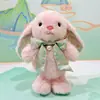 2026 Nuevo Original Conejo Wendi Mariposa Lazo Llavero Colgante Felpa Muñeca Curativa Estilo Europeo