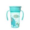 Vaso de Agua para Niños Bebé Capa Única Vaso para Beber 360 Antifugas Vaso para Beber de Chorro Directo Bebé Anticaídas Válvula de Control de Labios Antiahogo Vaso para Beber