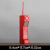 Modelo de teléfono móvil nostálgico retro, simulación de escenario, decoración de ventana, estilo chino, accesorios de vestuario antiguos