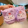 Fundas de Manga para Niños Sanrio para Otoño e Invierno, Fundas de Manga Cálidas Bordadas de Dibujos Animados Anti-Suciedad, Mangas Protectoras para Bebé, Fundas de Manga Lindas Estilo Coreano
