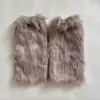 Cubiertas de calcetín peludas 2025 para mujer, calcetines holgados de otoño e invierno, de longitud media, de subcultura japonesa, calentitas de felpa, para cubrebotas