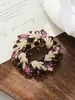Broche de Corona de Flor de Bauhinia de Aleación de Alta Gama Elegante Estilo Coreano, Broche Pin Exquisito y Versátil para Ropa de Mujer