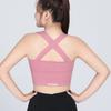 Sujetador Deportivo de Talla Extra de Venta Caliente para Chicas con Sobrepeso Transpirable de Alta Resistencia a Prueba de Impactos Push-Up con Cierre Frontal Sujetador de Yoga
