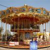 Carrusel de Producción Rey León Dorado Equipo de Diversión Infantil Carrusel de Lujo Caballo Giratorio de Doble Piso Instalaciones de Entretenimiento
