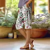 Pantalones Casuales de Calle de Moda Callejera para Mujer de Longitud Media, Estilo Nuevo Europeo y Americano Transfronterizo, Impresión Digital 3D, Personalizados, para Viajes de Negocios, Verano