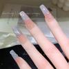 Celebrante de Internet Mini Diamante Borde Invertido Zircón Nuevo Arte de Uñas Joyería Flash 5a Fondo Plano Ojo de Caballo Zircón Accesorios Diamantes para Uñas