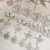 Novo [pingente de prata brilhante] estilo chinês pingente de liga pingente de metal com contas feitas à mão diy pulseira colar acessórios de joias materiais
