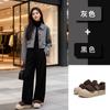 Tênis de Couro Genuíno Forrados com Pelo para Mulheres 2025 Inverno Novo Sapatos de Algodão com Solado Grosso Quentes Versáteis Fecho de Velcro Sapatos Brancos para Mulheres