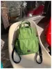 Mochila Sencilla de Doble Cara Qingwu para Estudiantes, Estilo Coreano, Casual, para Viajes Diarios, Versátil Bolsa de Doble Hombro
