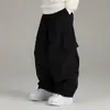 Pantalones de Bobina Estilo Americano Nuevo para Hombre Primavera y Otoño Pantalones de Carga para Exterior Pantalones Casuales Pantalones de Talla Grande