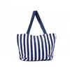 Bolsas de Tote de Felpa Rayada, Todo Tipo de Bolsas, Logo Personalizado, Comercio Nacional y Extranjero, Oem, Procesamiento Oem