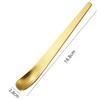 Colher de sorvete de aço inoxidável alto valor de cor colher de celebridade da internet colher quadrada colher para misturar café colher de bolo colher de sobremesa colher de sorvete
