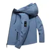 Chaqueta cortavientos con capucha para hombre, un nuevo estilo de ropa deportiva para exteriores Otoño 2026