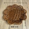 Cesto de Rattan para Lanches, Cesto de Rattan, Cesto para Lanches, Cesto de Pão de Plástico, Cesto para Pipoca, Acompanhamento para Hot Pot, Batatas Fritas, Prato de Frutas