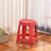 Bancos de Plástico para Uso Doméstico, Bancos Gruesos para Adultos, Elegantes Bancos para Mesa de Comedor, Pequeños Bancos Cuadrados Simples, Bancos Altos Económicos, Venta al Por Mayor de Fábrica