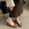 Zapatos Mary Jane con Boca Baja y Suelas Blandas, Planos Versátiles Retro, Punta Redonda 2024 Nuevos Planos Franceses Zapatos de Abuela para Verano