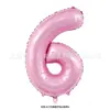 Globos de Número Versión Americana de 32 pulgadas del 0 al 9, Decoraciones para Fiesta de Cumpleaños de Niños, Decoración de Habitación de Boda, Globos de Número