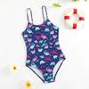 Bikini de una pieza para niños 2025 de Amazon para bebés y niñas pequeñas, estilo deportivo, secado rápido para niñas y niños mayores