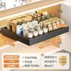 Estante de Almacenamiento de Platos Extraíble de Acero Inoxidable Cesta Telescópica Tipo Cajón para Cocina Escurridor de Platos para Gabinete