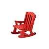 Zakka de comestibles japoneses transfronterizos Artesanía en madera Casa de muñecas Miniatura Accesorios para escenas de fotografía Silla pequeña de madera