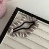 Pasador de Ganchillo de Lana Hecho a Mano DIY Orejas de Conejo Lindas Pasador Estéreo de Hierba Flor Pasador BB de Lana Hecho a Mano
