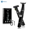 Manso11 Aparador de Pelos Corporais Barba Facial Grooming 11 em 1 Barbeador à Prova d'Água Corpo Inteiro Display Digital Barbeador Elétrico