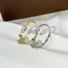Anillo Abierto de Mariposa con Diamantes Brillantes Estilo Coreano Super Hada y Hermoso para Mujer Cobre Chapado en Oro Exquisito Lujo Accesible Estilo Suave Anillo Ajustable