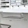 Caixa de armazenamento estilo gaveta sob a mesa, um item essencial para a estação de trabalho na mesa, não requer perfuração, caixa de armazenamento invisível sob a mesa para escritórios