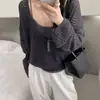 Cardigan Tricot Feminino Estilo Coreano Novo Suave Soltinho Curto Vazado Proteção Solar Mulheres 2026 Primavera Verão Fino Cobertura de Proteção Solar