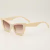 Gafas de sol 2024 estilo coreano ojo de gato estilo playero a prueba de UV nuevo estilo chino moda estilo ins para el sol