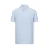 Camisa Polo de Nuevo Estilo para Hombre con Amoníaco Líquido Refrigerante, 40 Piezas, Rayas Antibacterianas y Repelentes de Mosquitos, Manga Corta, Versátil para Negocios Casuales y Deportes