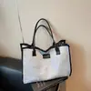 Bolso Tote de Hombro Único Diseño de Moda 2025 Estilo Nuevo Elegante Colorido Retro Bolso de Axila Gran Capacidad Bolso Tote para Mamá
