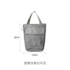 Bolsa de aseo simple de malla, bolsa de maquillaje de mano para mujer, para baño, fitness, viajes, portátil, transpirable, con drenaje, bolsa de almacenamiento, Otro
