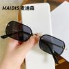 Gafas de Sol Metálicas de Marco Pequeño Jamie 3523 para Hombre, Gafas Retro Estilo Hong Kong para Celebridades de Internet, Gafas de Sol de Exportación Europea y Americana para Mujer